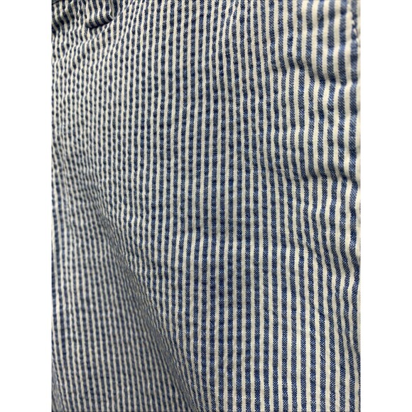 Banana Republic Bermuda Shorts Mens AIDEN Short Preppy Blue Striped Size 29 - Picture 9 of 13
